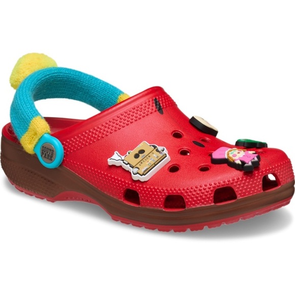 CROCS X SOUTH PARK CARTMAN classic clogs with 8 jibbitz charms size 10 Mens Nwt main image 9